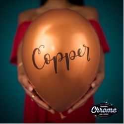 11" Rnd Chrome Copper 100ct