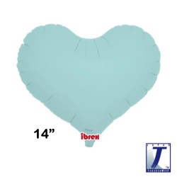 Jelly Heart 14" Pastel Blue (NP)