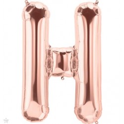 Letter 34" H Rose Gold (PK)