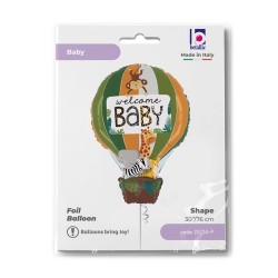 Shape 30" Jungle Animals Welcome Baby (PK)