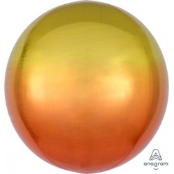 Orbz 15"x16" Ombre Yellow&Orange (Pk)