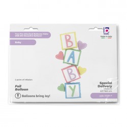 Shape 63" Special Delivery Baby Blocks (PK)