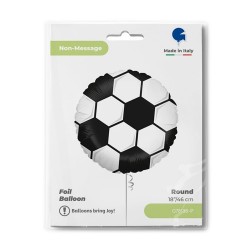Rnd 18" Soccer Ball White (PK)