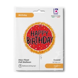 Rnd 18" Birthday Fun Confetti (PK)