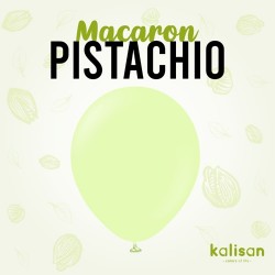 18" RND Macaron Pistachio 25CT