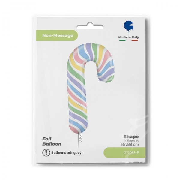 Shape 41" Macaron Candy Cane (PK)